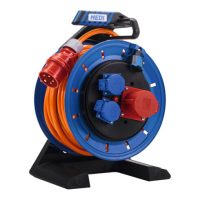 ENROULEUR ELECTRIQUE TRIPHASE 25m