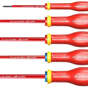 JEUX TOURNEVIS PLAT ISOLES 1000v