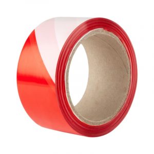 RUBALISE ROUGE ET BLANC ADHESIF