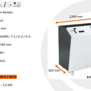 BROYEUR DISQUE DUR + ROLLS