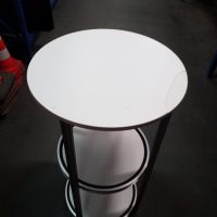 TABLE ROND PLIABLE
