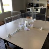 SEPARATEUR DE TABLE COVID