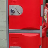 VESTIAIRE VEROUILLABLE 4 BLOCS