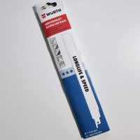 LAME SCIE SABRE WURT 228mm (grosse dents)