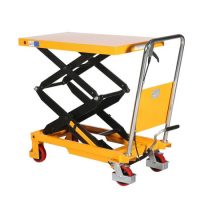 TABLE ELEVATRICE JAUNE 350KG #1